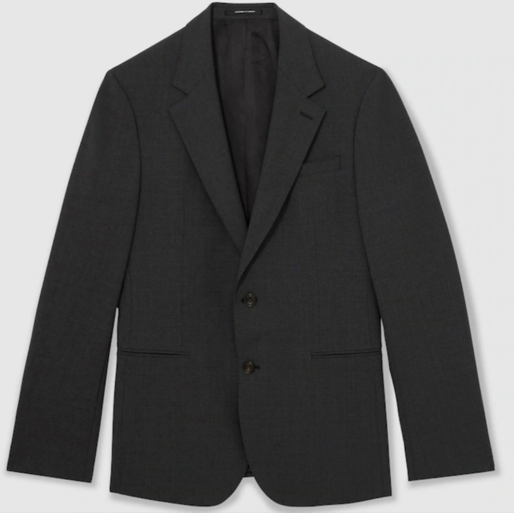 Reiss Promise Wool Blend Suit Blazer, Navy, 38r